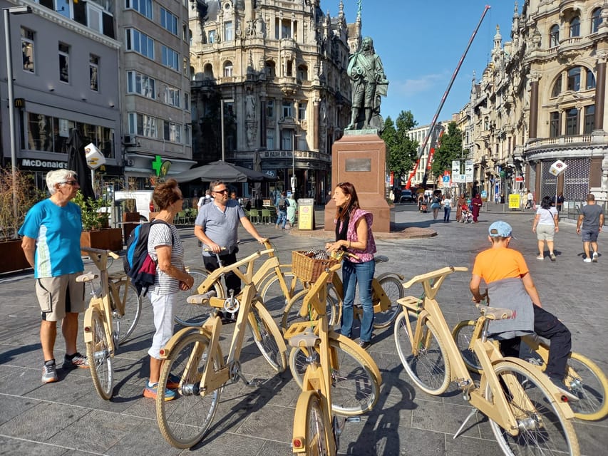 Antwerp: The Big 5 City Highlights by Wooden Bike - The Diamond District and Rubens House