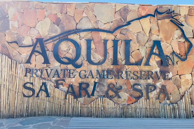 Aquila Game Reserve Sunset Safari - Through Paarl and the Winelands