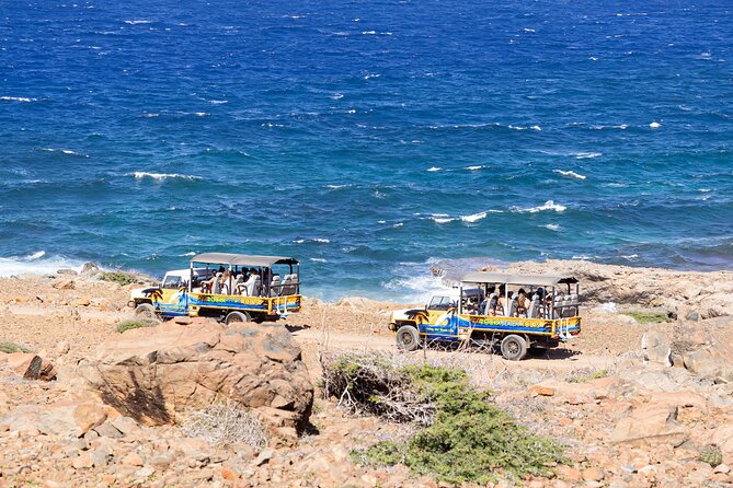 Aruba Cave Pool and Secret Beach Safari Tour - Bushiribana Gold Mill Ruins in 10 minutes