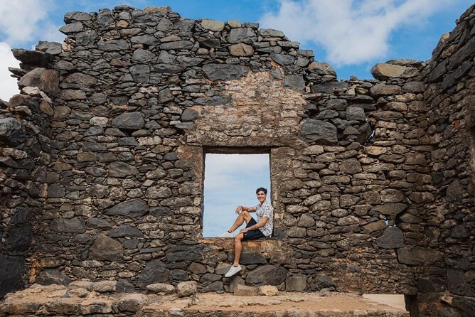 Aruba Full Island Safari with Baby Beach & Natural Bridge - Natural Bridge: a short stop at a famous rock formation