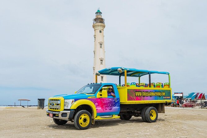Aruba Full Island Safari with Baby Beach & Natural Bridge - California Lighthouse: a ten-minute island preview
