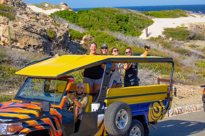 Aruba Natural Pool and Indian Cave Rugged Jeep Safari - The group and the guide style