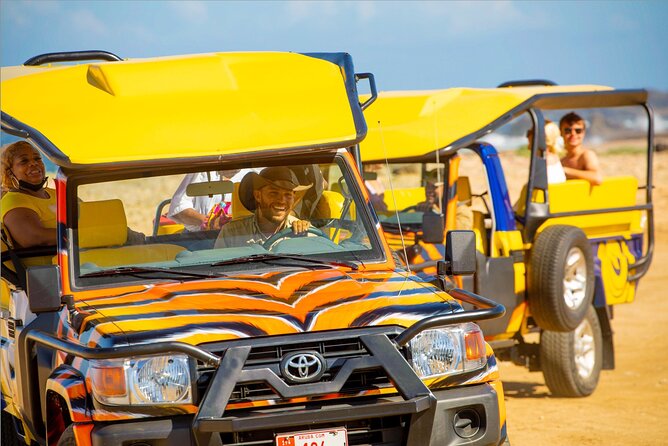 Aruba Natural Pool and Indian Cave Rugged Jeep Safari - Arikok National Park by open-air Jeep