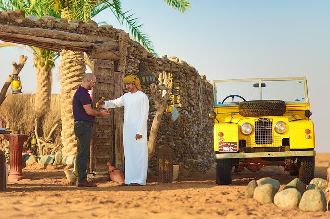 Authentic Safari in Vintage Land Rover with Traditional Dinner - Four-course Emirati dinner and camp entertainment