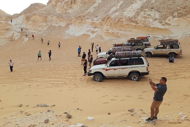 Bahariya Oasis Journey into Tranquility Exploring Safari Desert - Agabat Sand Dunes and the Old White Desert