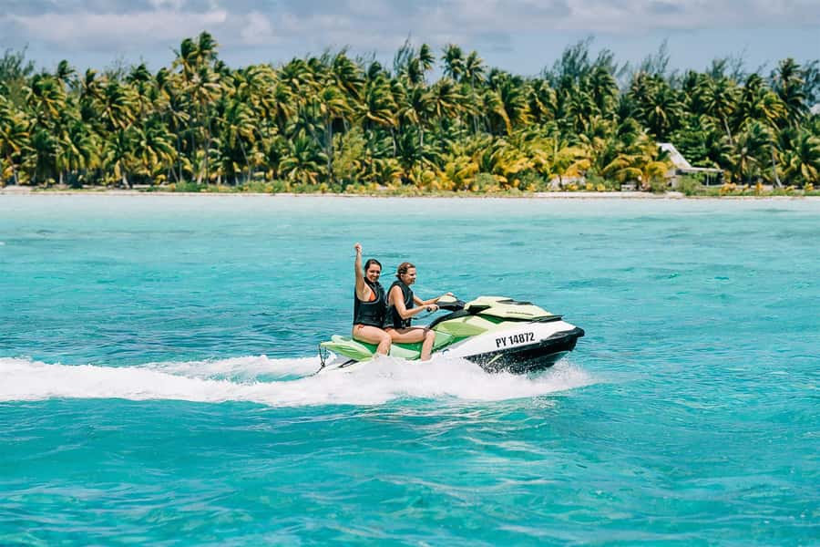 Bora Bora: Jet Ski, Lunch & Shark/ Ray Safari - A full day built around Bora Bora’s water
