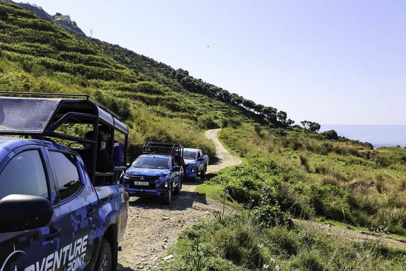 Bovilla Lake & Mount Gamti Expedition by 4x4 Safari car - Arriving Above Bovilla Lake