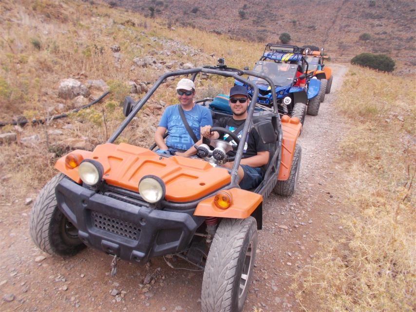 Buggy safari Crete (Transfer and lunch) analipsi- hersonisos - Mountain roads, gorges and the Vassilakis olive estate