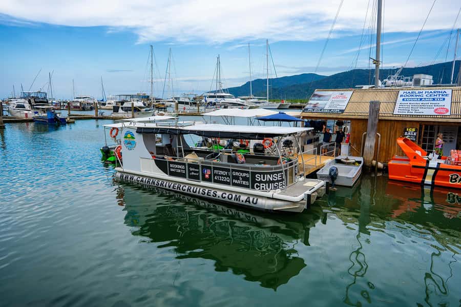 Cairns: Sightseeing River Boat Safari with Soft Drinks - Setting out from Berth A1