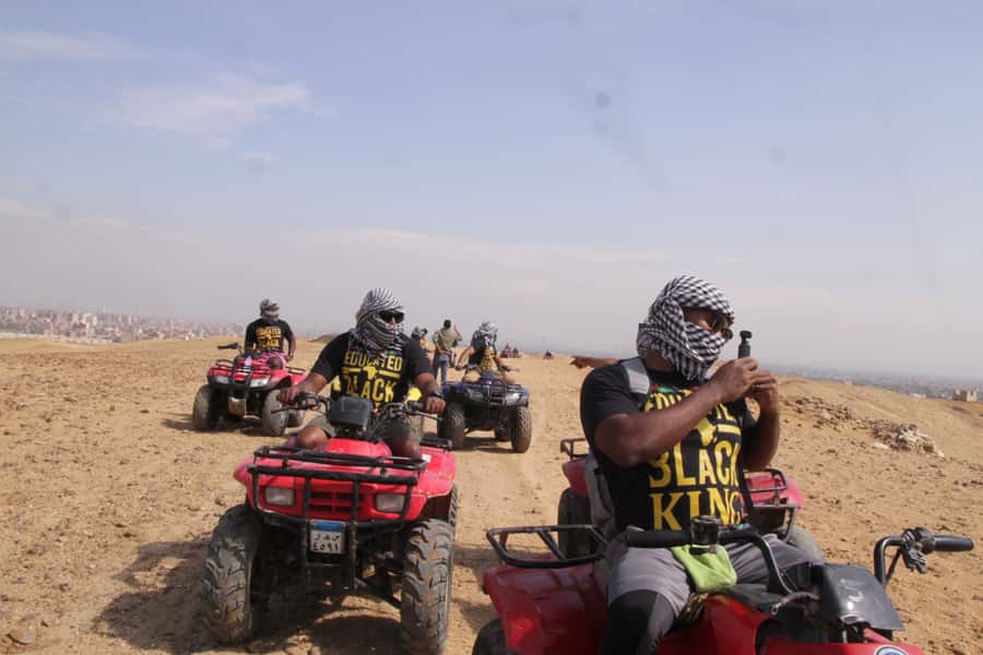 Cairo: Giza Pyramids Tour with Quad Bike Safari & Camel Ride - What the five-hour Giza plan actually feels like