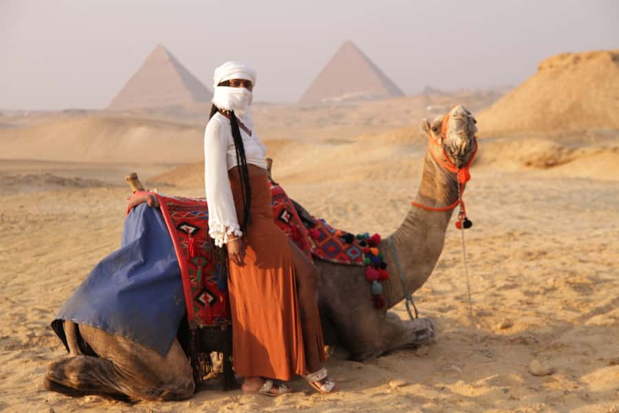 Cairo: Giza Pyramids Tour with Quad Bike Safari & Camel Ride - The Valley Temple and Sphinx close-up