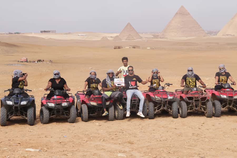 Cairo: Giza Pyramids Tour with Quad Bike Safari & Camel Ride - Private guiding makes the history easier to follow