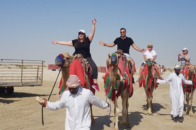 Camel Safari in Desert with Pickup and Drop off in Doha - Desert views, sunset, and the coast
