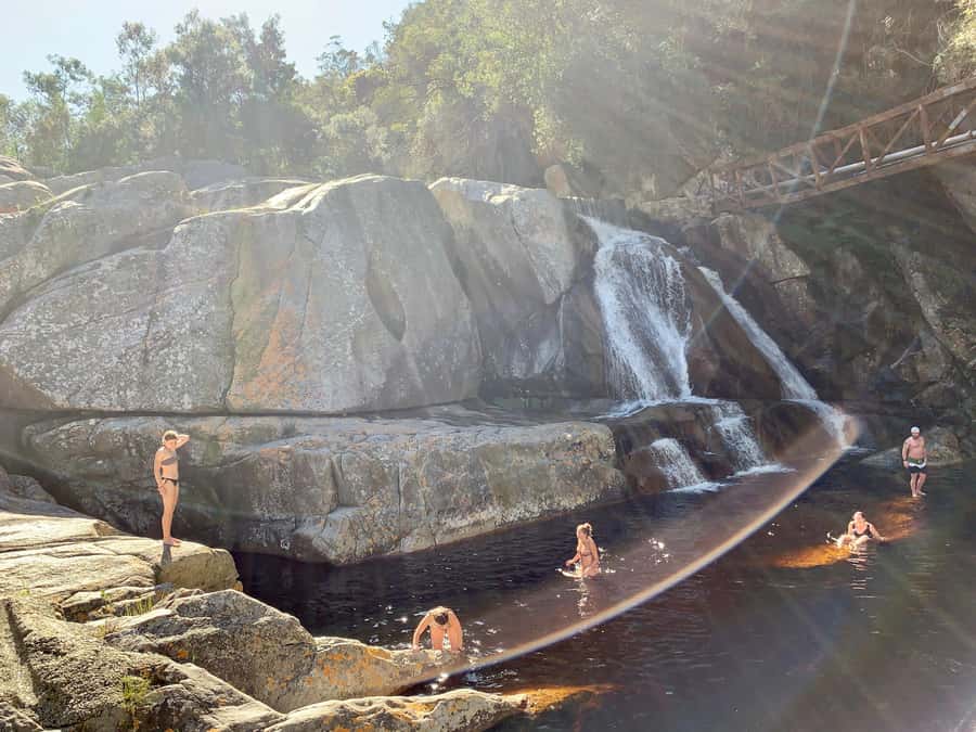 Cape Town: Garden Route and Addo Elephant Park 6-Day Safari - Day three: canoeing and a waterfall in Wilderness National Park
