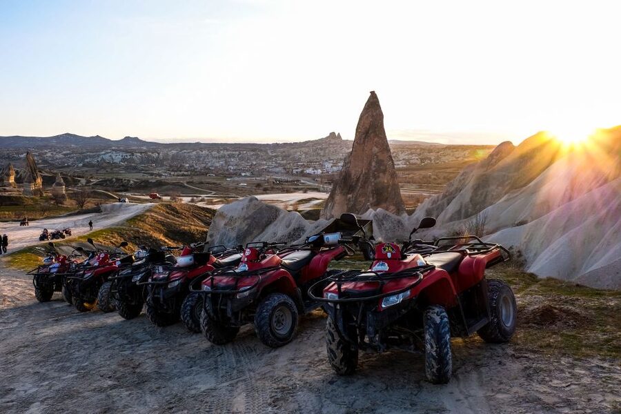 Cappadocia: 2-Hour Sunset ATV Safari with Hotel Transfer - Swords Valley and Cappadocia’s fairy chimneys