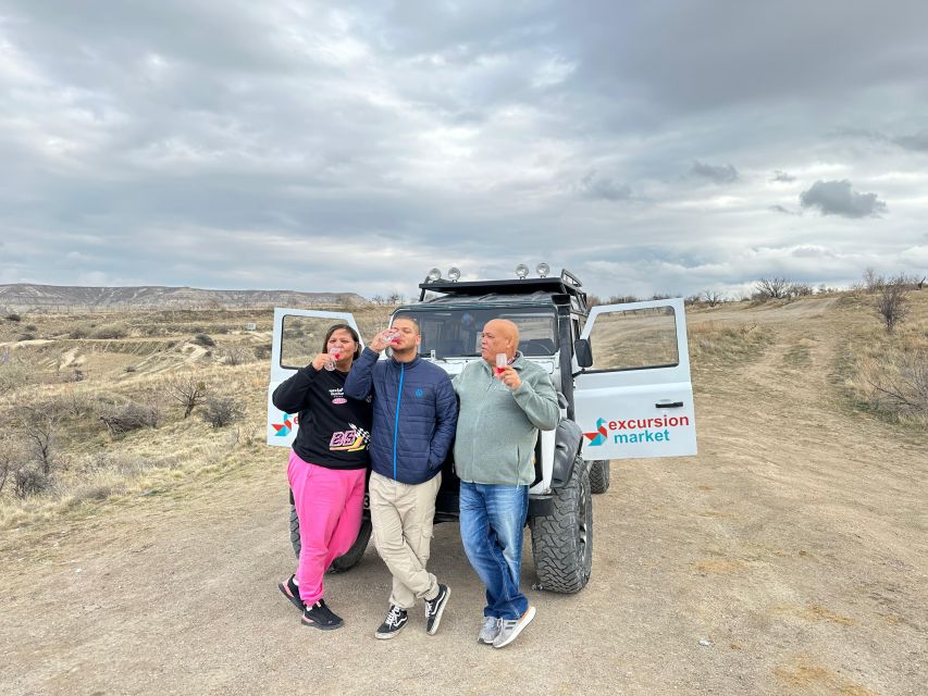 Cappadocia - 2 Hours Jeep Safari Tour! - The champagne finish