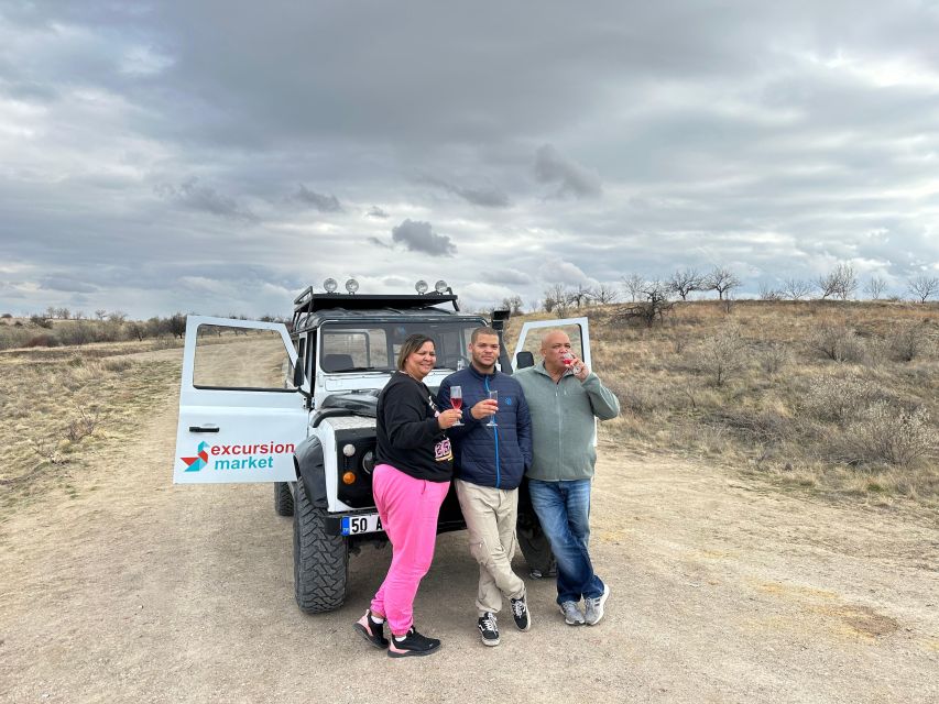 Cappadocia - 2 Hours Jeep Safari Tour! - Red Valley, lunar hills, and close views of fairy chimneys