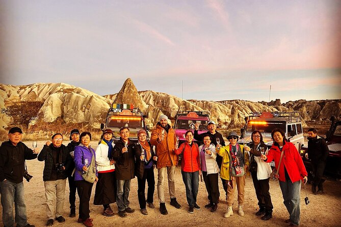 Cappadocia: Jeep Safari Tour - Eagle Hill, music, and the final toast