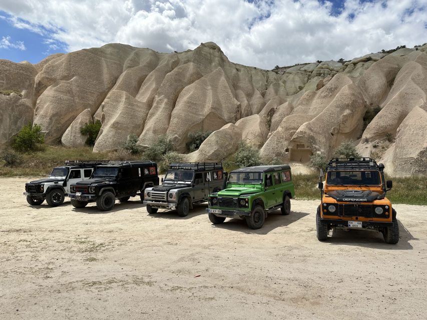 Cappadocia: Jeep Safari with Mini Underground City - Ortahisar Panorama looks down on a memorable town