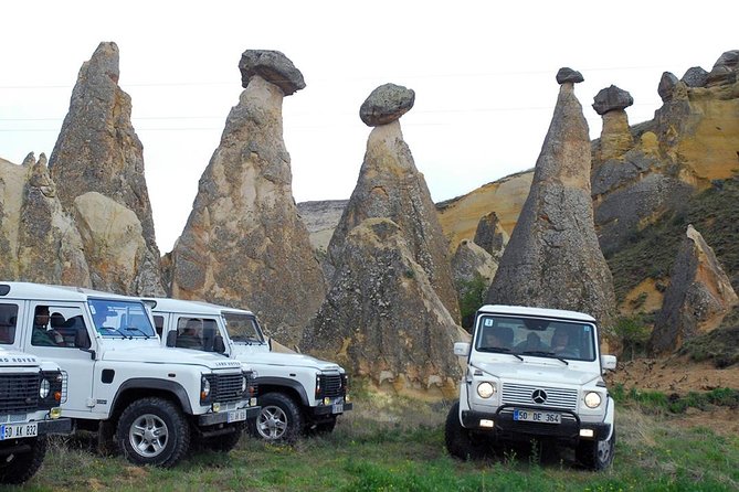 Cappadocia: Sunrise and Sunset Jeep Safari - Pigeon Valley starts the view-filled route