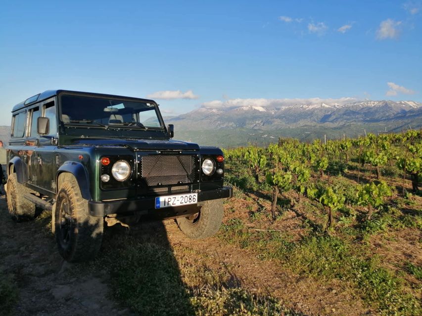 Chania 4x4 Sunset Safari Tour - Narrow roads to Deres village
