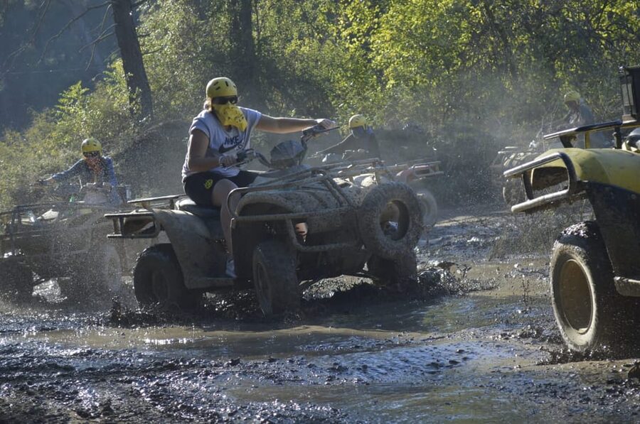 City of Side: Quad Bike Safari in the Taurus Mountains - Riding into the mountain tracks