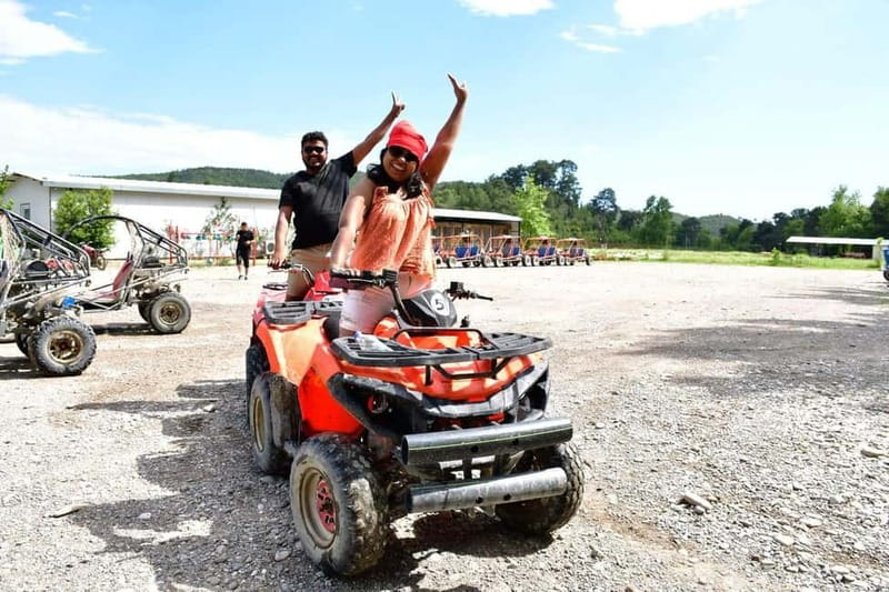 City of Side: Quad Safari Off-road with Transfer - Safety briefing and the first practice ride
