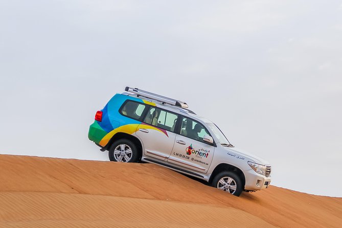 Classic Dubai Desert Safari with BBQ Dinner and Camp activities - From Dubai hotels to the Lahbab dunes