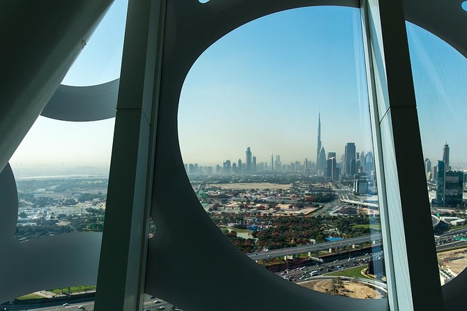 Combo Dubai Frame and Desert Safari with Dinner - Sunset tea and the desert camp