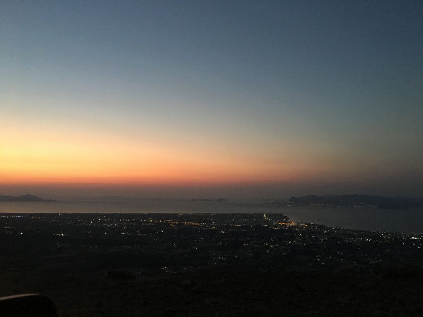 Corfu 4x4 Sunset Safari North West - Agios Georgios Pagon, the first broad coastal view