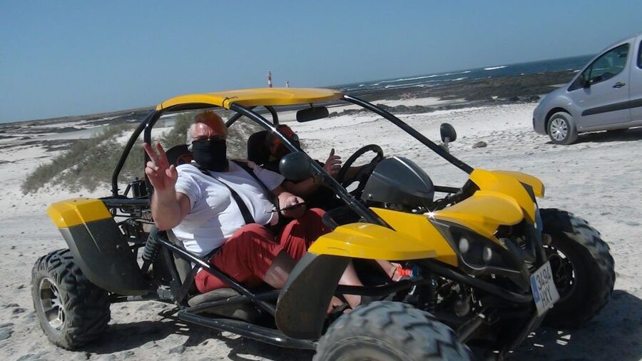 Costa Calma: Buggy Safari - Who will get the most from this buggy safari
