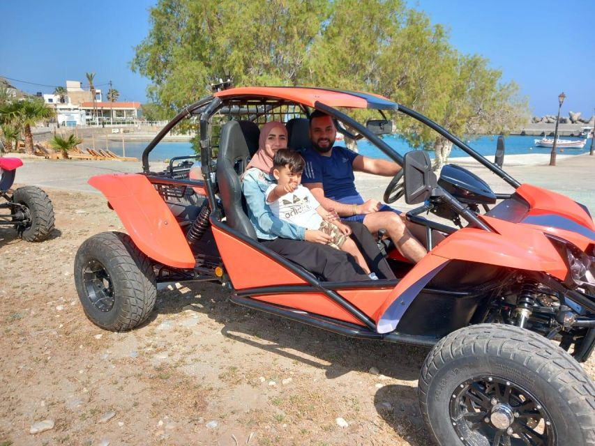Crete buggy safari - The final coastal stop at Potamos Beach