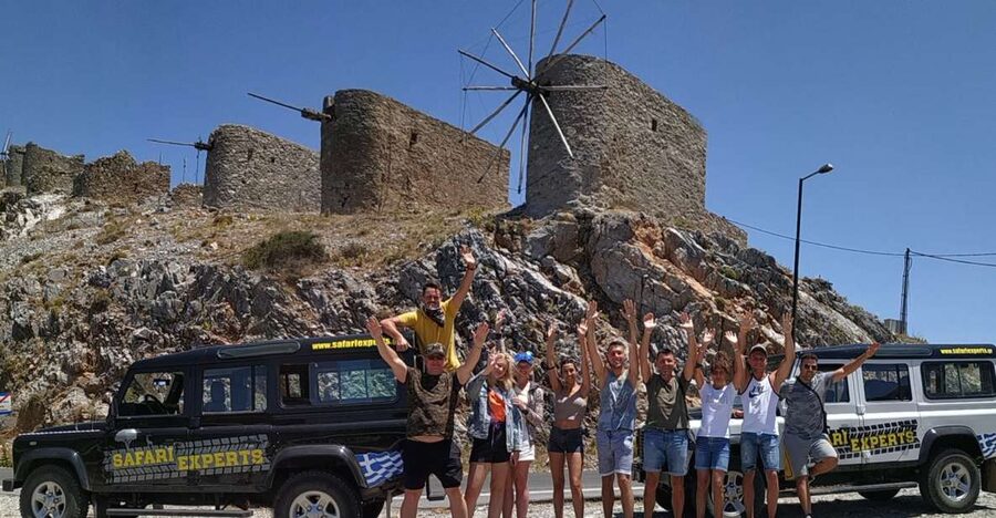 Crete: Lasithi Plateau and Cave of Zeus Off-Road Safari Tour - Lasithi Plateau, a quieter side of Crete