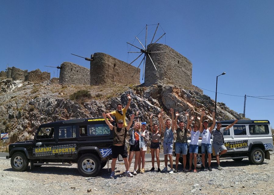 Crete: Lasithi Plateau and Cave of Zeus Off-Road Safari Tour - Wood-oven lunch and the old plane tree in Krasi