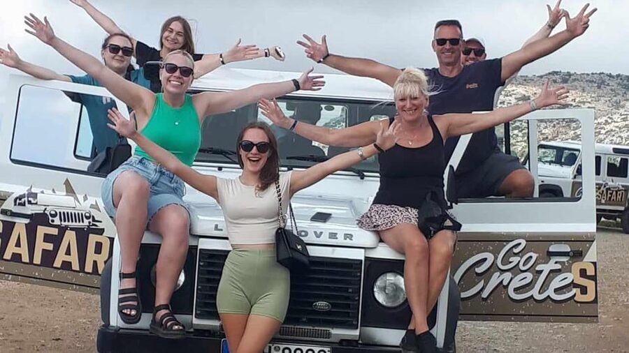 Crete: Lasithi Plateau Zeus Cave Guided Jeep Safari Tour - Avdou, olive oil, and the taste of village life