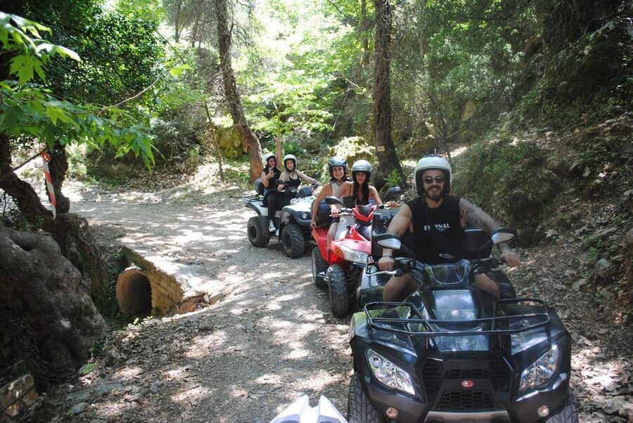 Crete: Off-Road Quad Safari Evening Tour with Hotel Transfer - Starting in Malia with a safety briefing