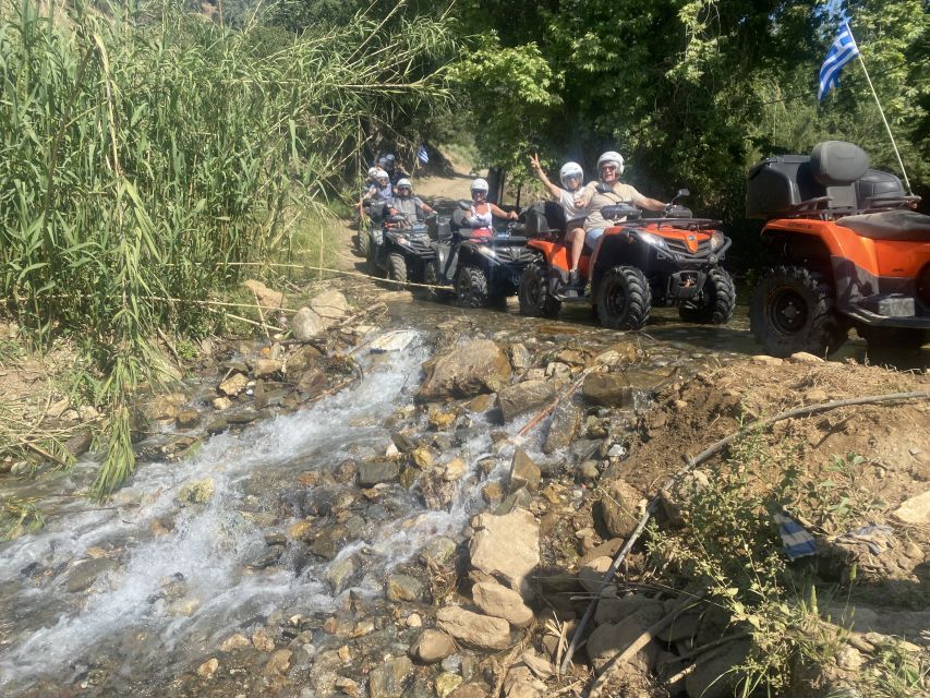 Crete: Quad Safari, Olive Mill with Tasting & Ghost Village - From Agia Pelagia to the first mountain tracks