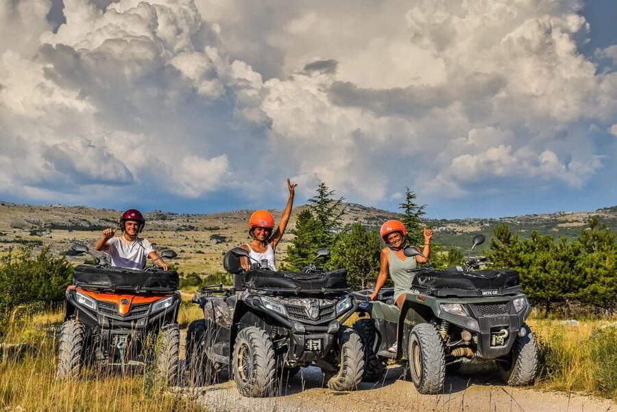 Crete: Quad Safari with Lunch and Swimming in Malia - Lunch at a traditional tavern