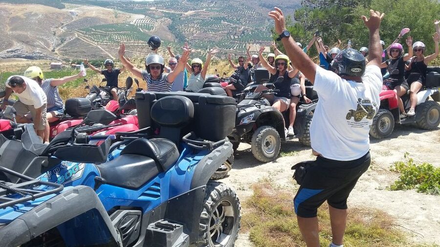 Crete : Safari Tour Heraklion with Quad,Jeep,Buggy and Lunch - Ending at Karteros Beach