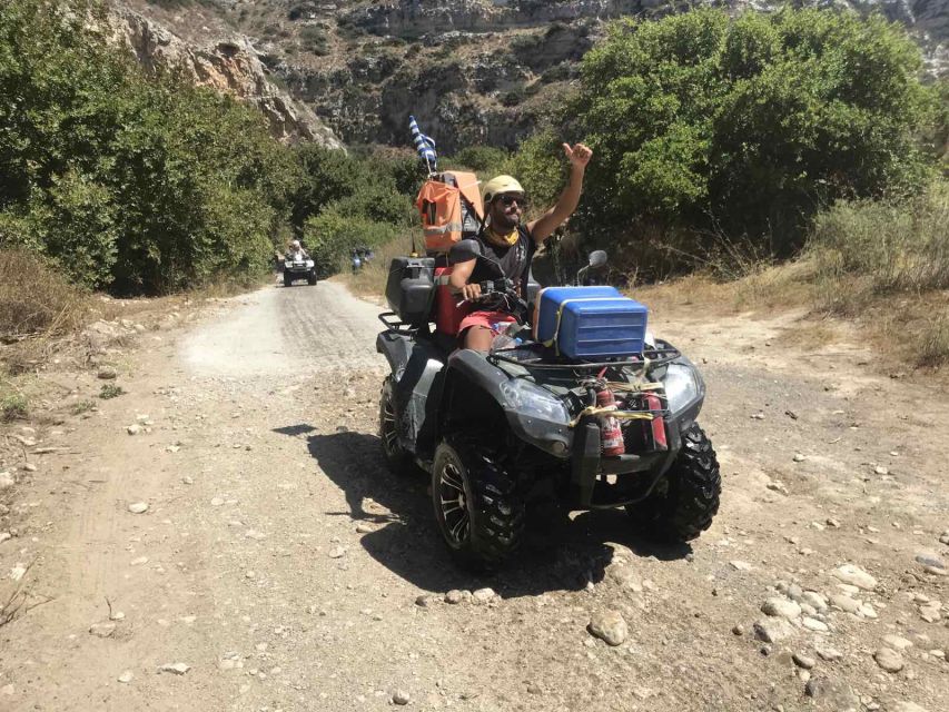 Crete : Safari Tour Heraklion with Quad,Jeep,Buggy and Lunch - Reaching the high point above Heraklion