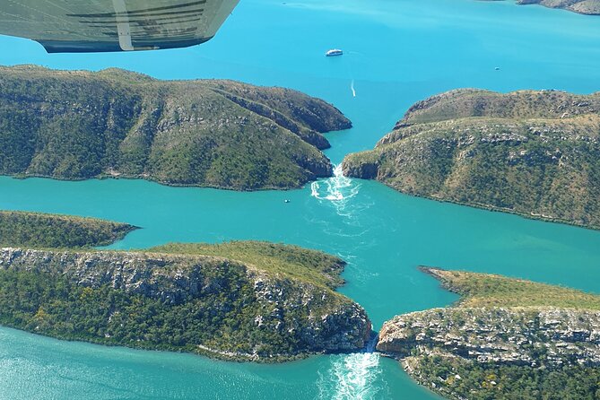 Cygnet Bay Sea Safari & Pearl Farm Tour Scenic Flight - Cygnet Bay turns a flight into a working-sea experience