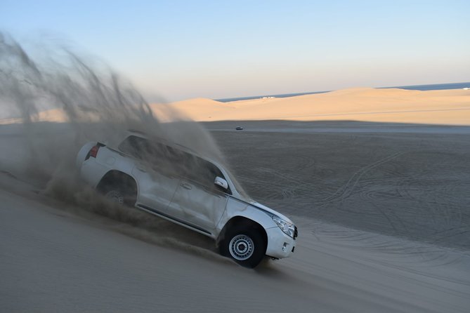 Desert Safari 7 Hours Tour with Dinner and Camp - From Doha to Qatar’s Open Sand