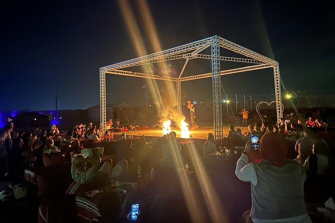 Desert Safari Abu Dhabi - Tanoura, belly dancing, and the fire show