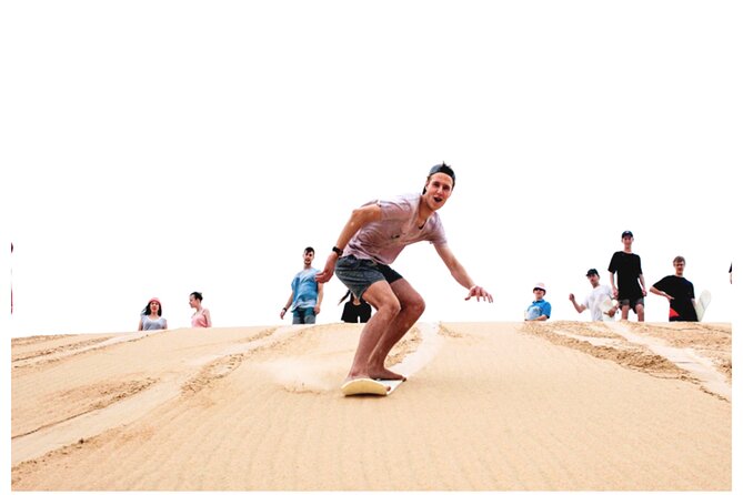 Desert Safari Combo: Camel Ride, Sandboarding & Inland Sea Visit - The short camel ride at the desert gate