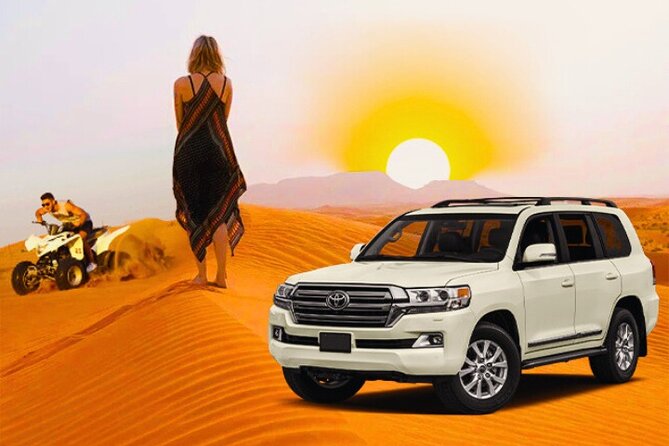 Desert Safari Dubai 30 Mins Quad Bike, Sand Board, Camel Ride BBQ - Key points to know before booking