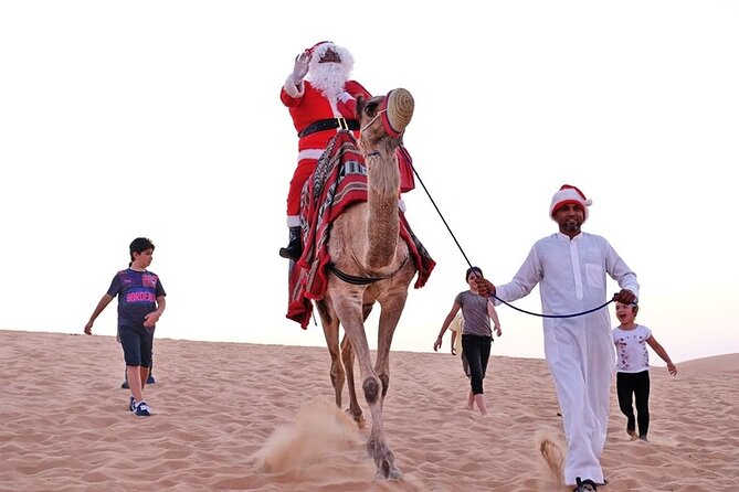 Desert Safari Dubai Sand Bashing, Camel Ride, Shows, Live BBQ - How much value you get for $57