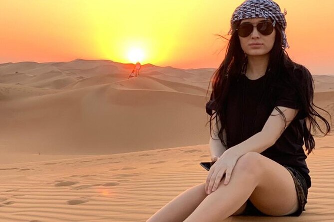 Desert Safari Dubai Tour with Dune Bashing, Camel Ride, & BBQ - A Bedouin-style camp far from the road