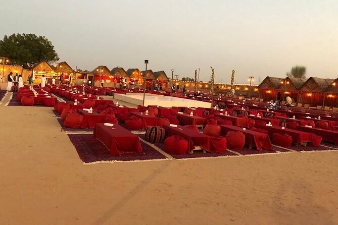 Desert Safari Dubai with BBQ Dinner & Camel Ride - Belly dancing, Tanoura, and the fire show