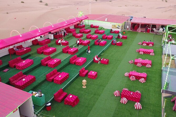 Desert Safari Dubai With Buffet Dinner - BBQ buffet with vegetarian choices