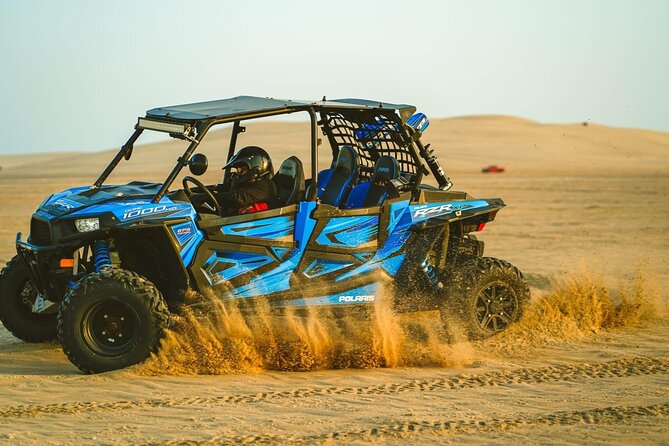 Desert Safari Dune Bashing Camel Ride Sand Surfing Atv or Buggy - A final pause at Sealine Beach